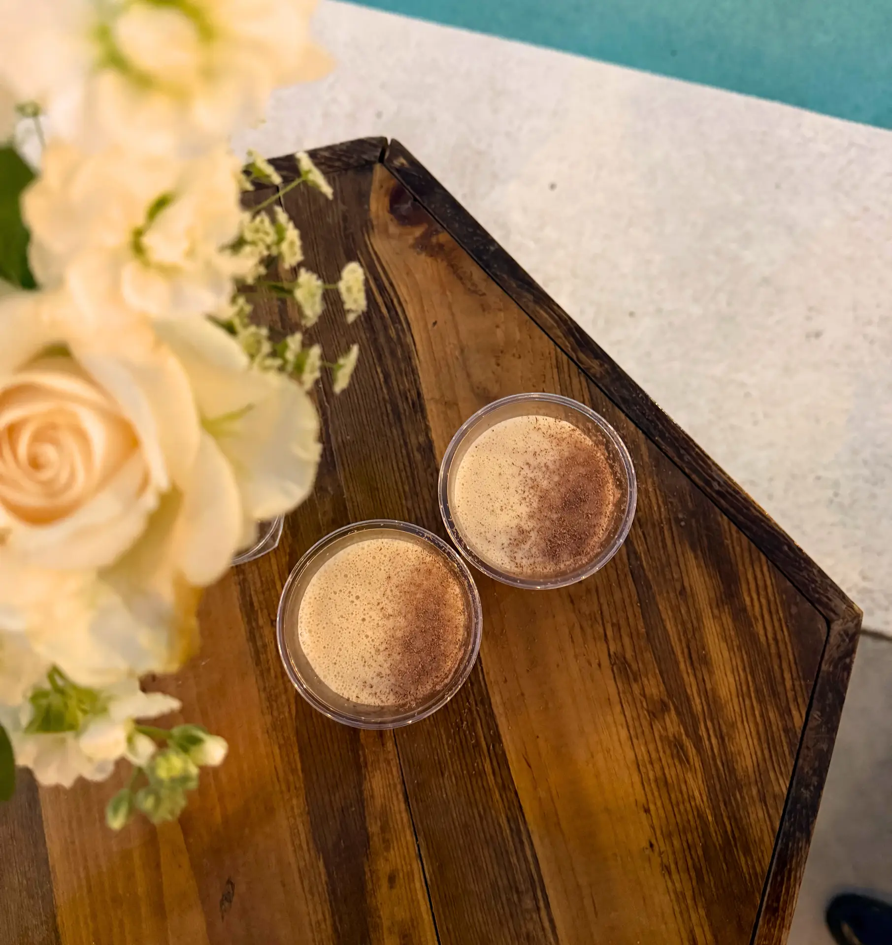 espresso martini and wedding in arizona